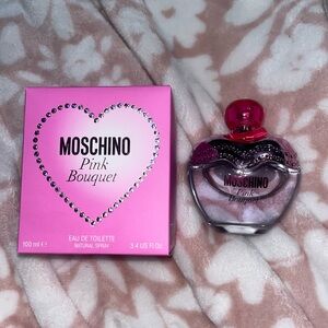 Moschino pink bouquet
